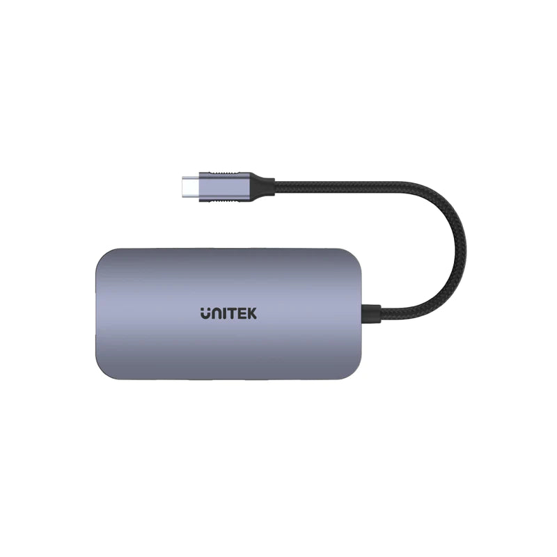 Unitek D1071A uHUB N9+ 9-in-1 USB-C Ethernet Hub with HDMI, 100W Power Delivery and Dual Card Reader Unitek D1071A uHUB N9+ 9-in-1 USB-C Ethernet Hub with HDMI, 100W Power Delivery and Dual Card Reader